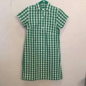Jcrew Factory gingham sheath dress